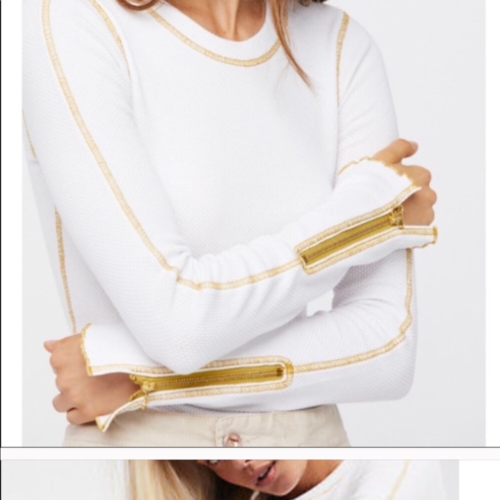 Free People Zip It Up Cuff Thermal